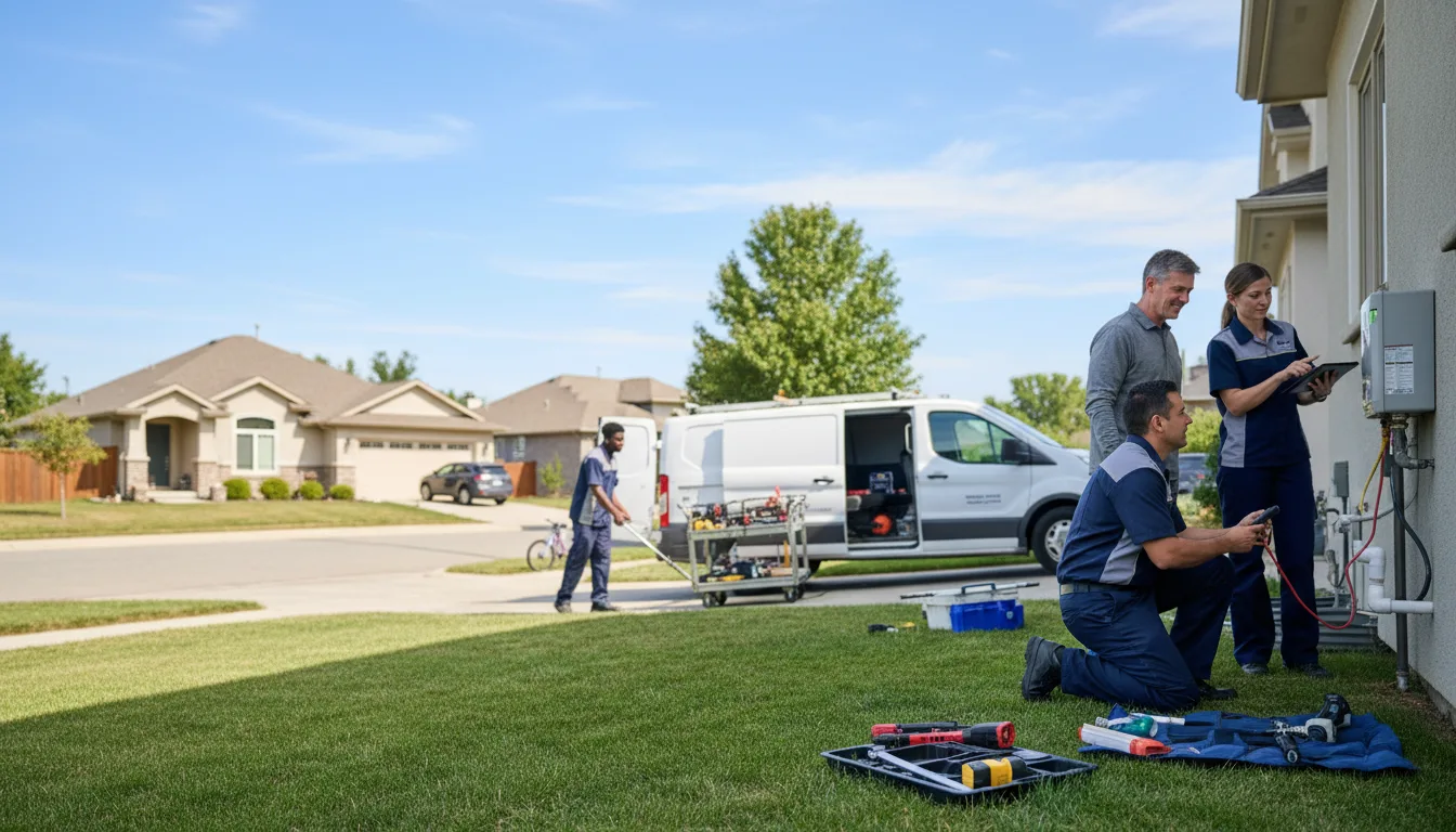 Tankless water heater service in Sherrodsville, OH